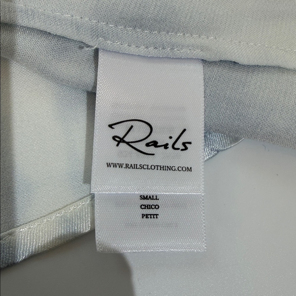 Rails Paola Cami Tank Top Size S In Blue Tide Print EUC - Picture 8 of 10